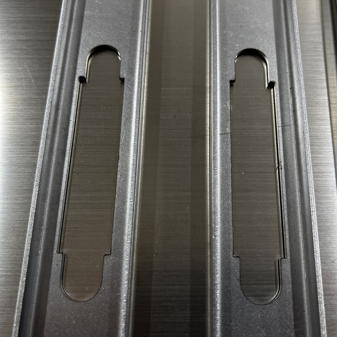 Découpe au laser de la fabrication de tôles d'acier inoxydable d'aluminium