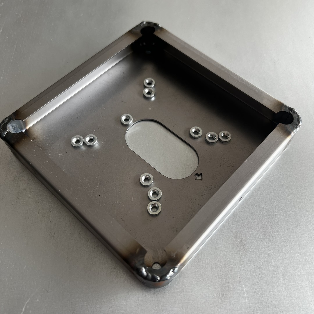 Fabrication de tôles de pièces en acier inoxydable en aluminium