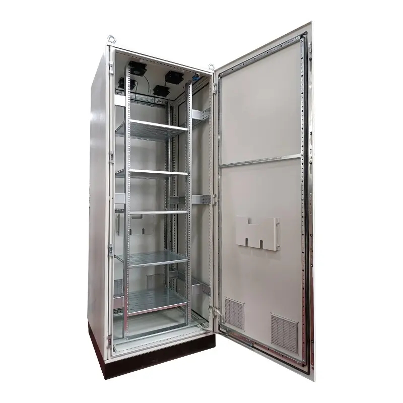 Cabinet extérieur en métal imperméable pour l'équipement de communication de télécom